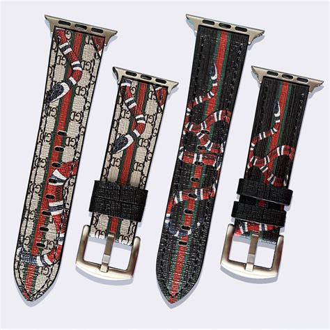 cheap gucci apple watch bands|authentic gucci watch band.